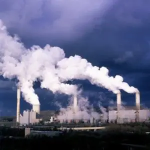A coal plant during a regular burn cycle. A coal plant during a regular burn cycle.