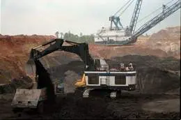 Coal mining in NW Louisiana.