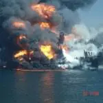 OilSpillOilrigonfire