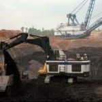 Coal excavation in NW Louisiana.