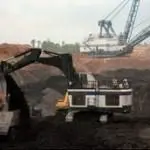 Coal excavation in NW Louisiana.